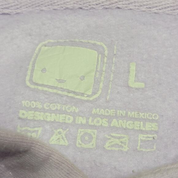 OffLine TV LS Light Purple Unisex Pullover Hoodie - Size Large - Picture 8 of 8